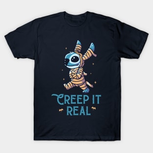 Creep It Real Funny Cute Spooky T-Shirt